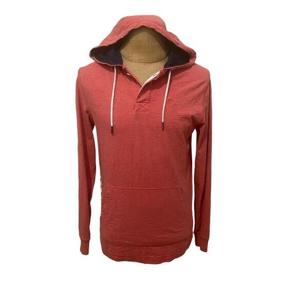 Southern Tide Men's Hoodie Sweater Salmon Pink Chest Logo Size Small - Picture 1 of 8